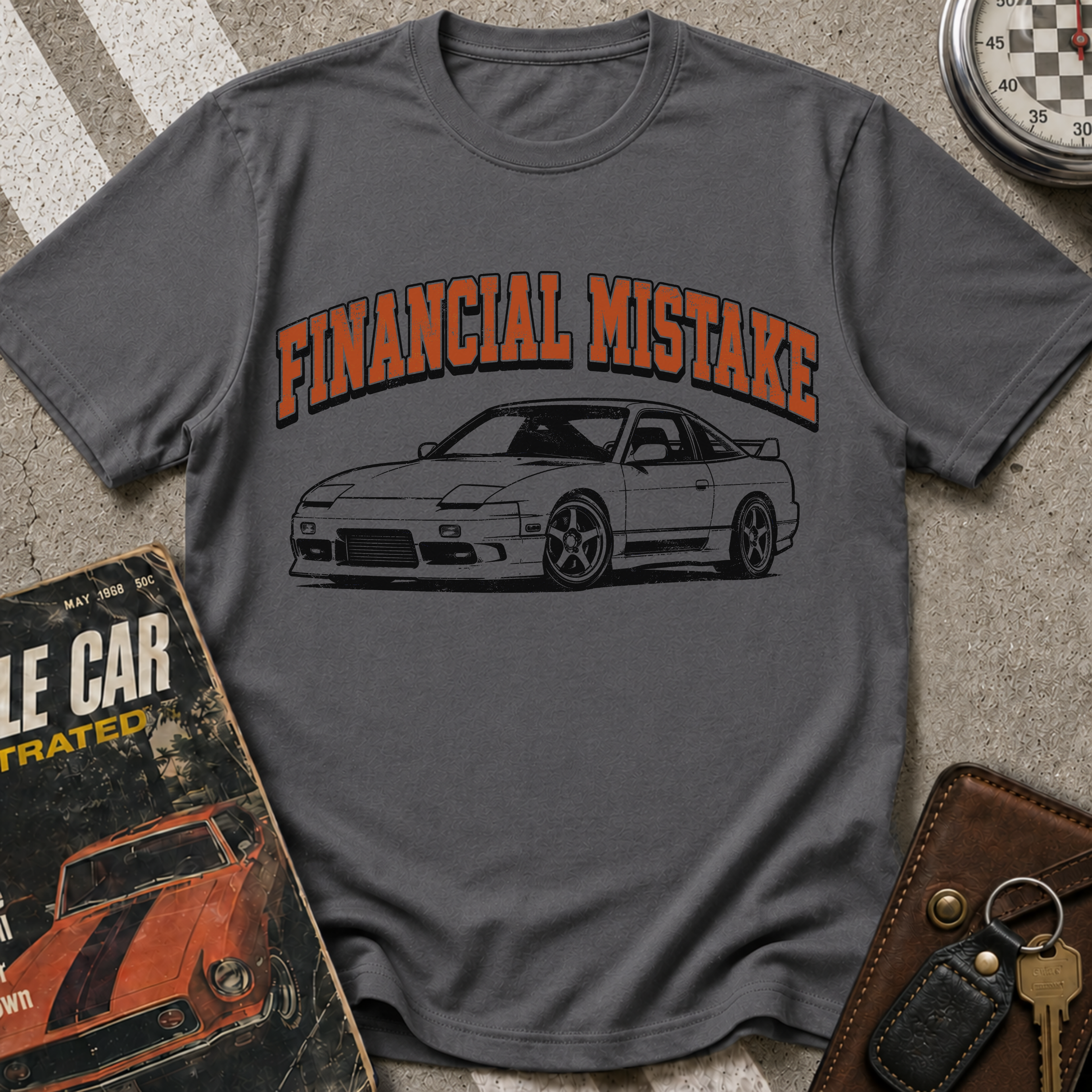 Financial Mistake Nissan 240SX T-Shirt