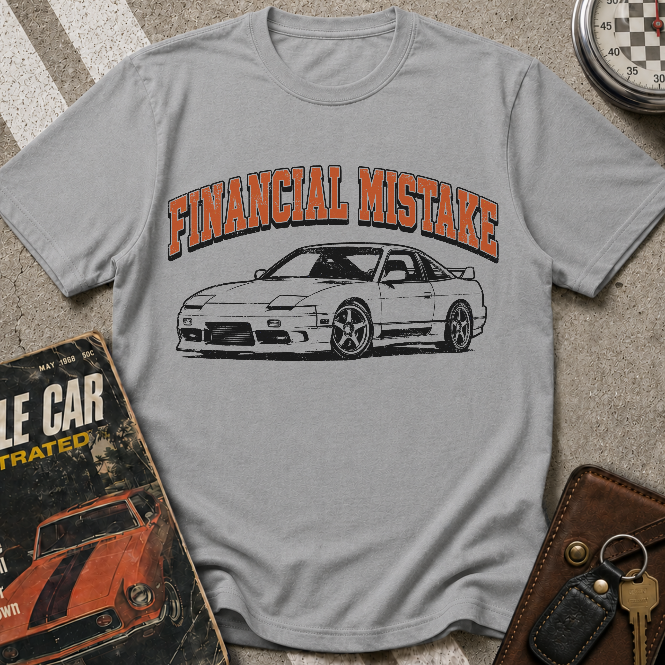 Financial Mistake Nissan 240SX T-Shirt