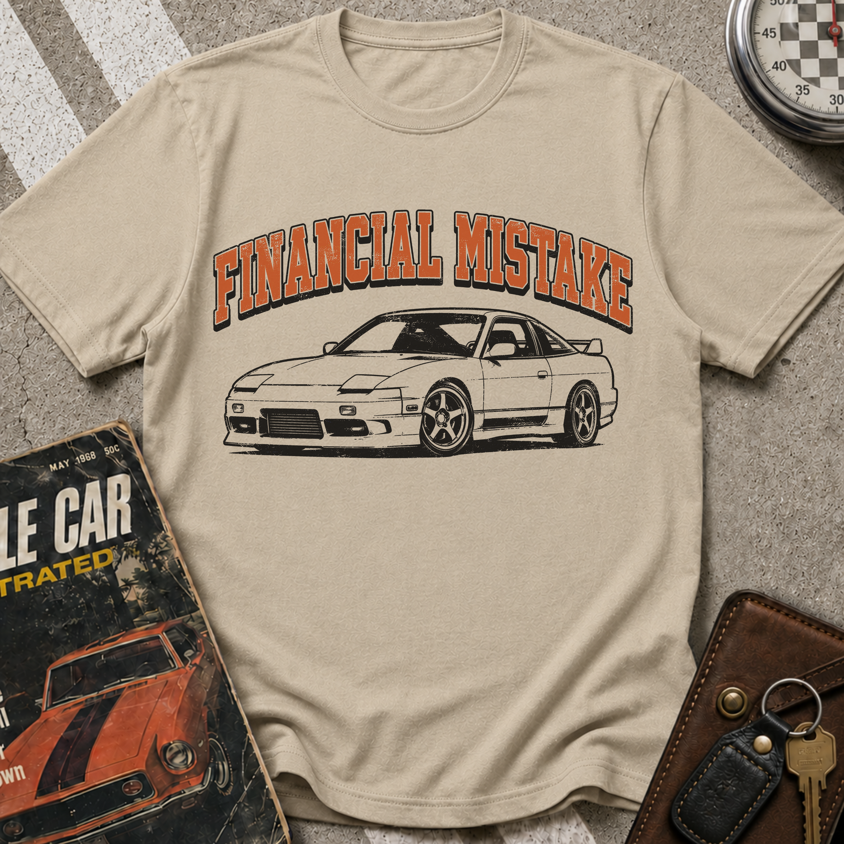 Financial Mistake Nissan 240SX T-Shirt