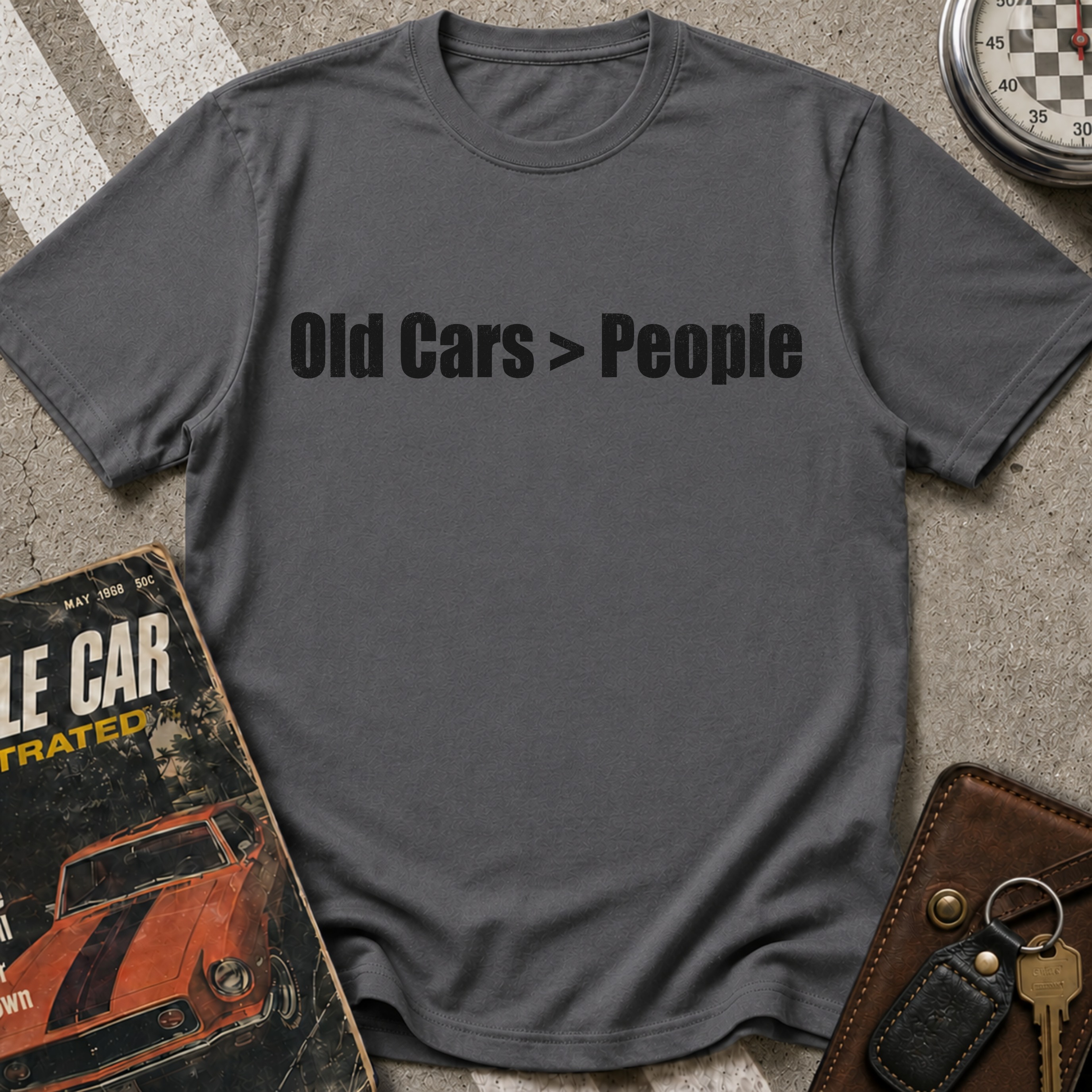 Old Cars Greater Than People T-Shirt
