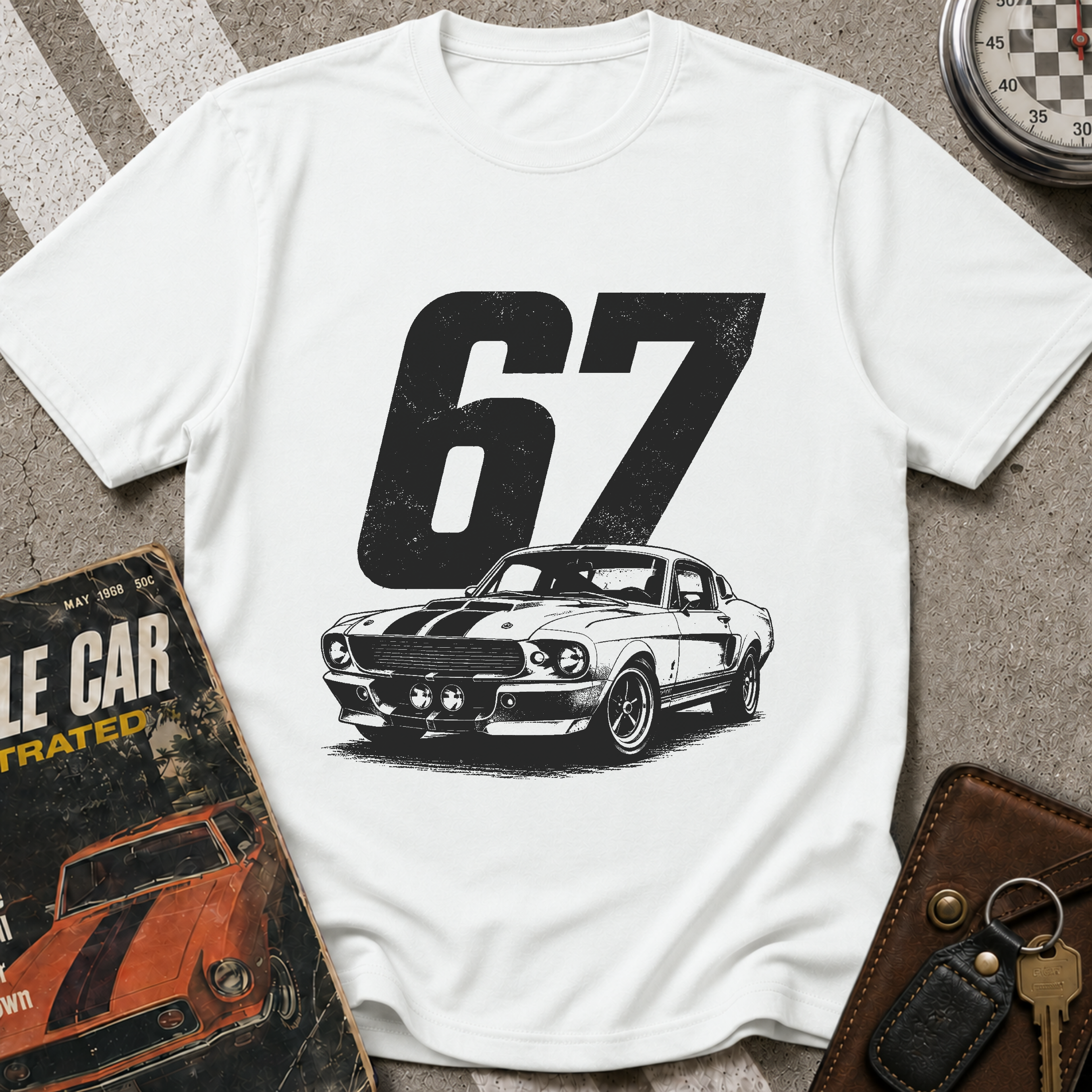 67 Mustang Shelby GT500 T-Shirt