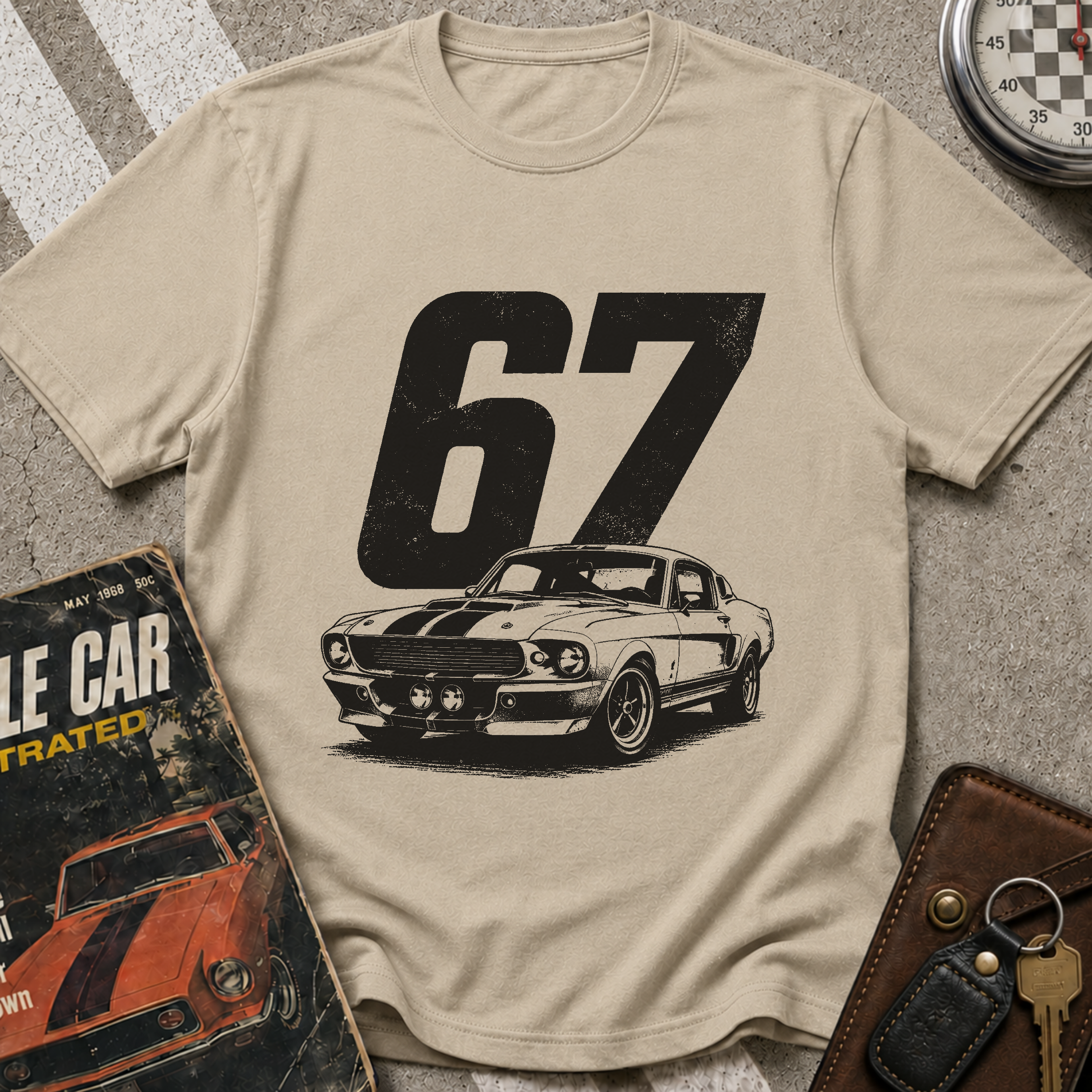 67 Mustang Shelby GT500 T-Shirt