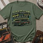 Bad Habits In Garage T-Shirt