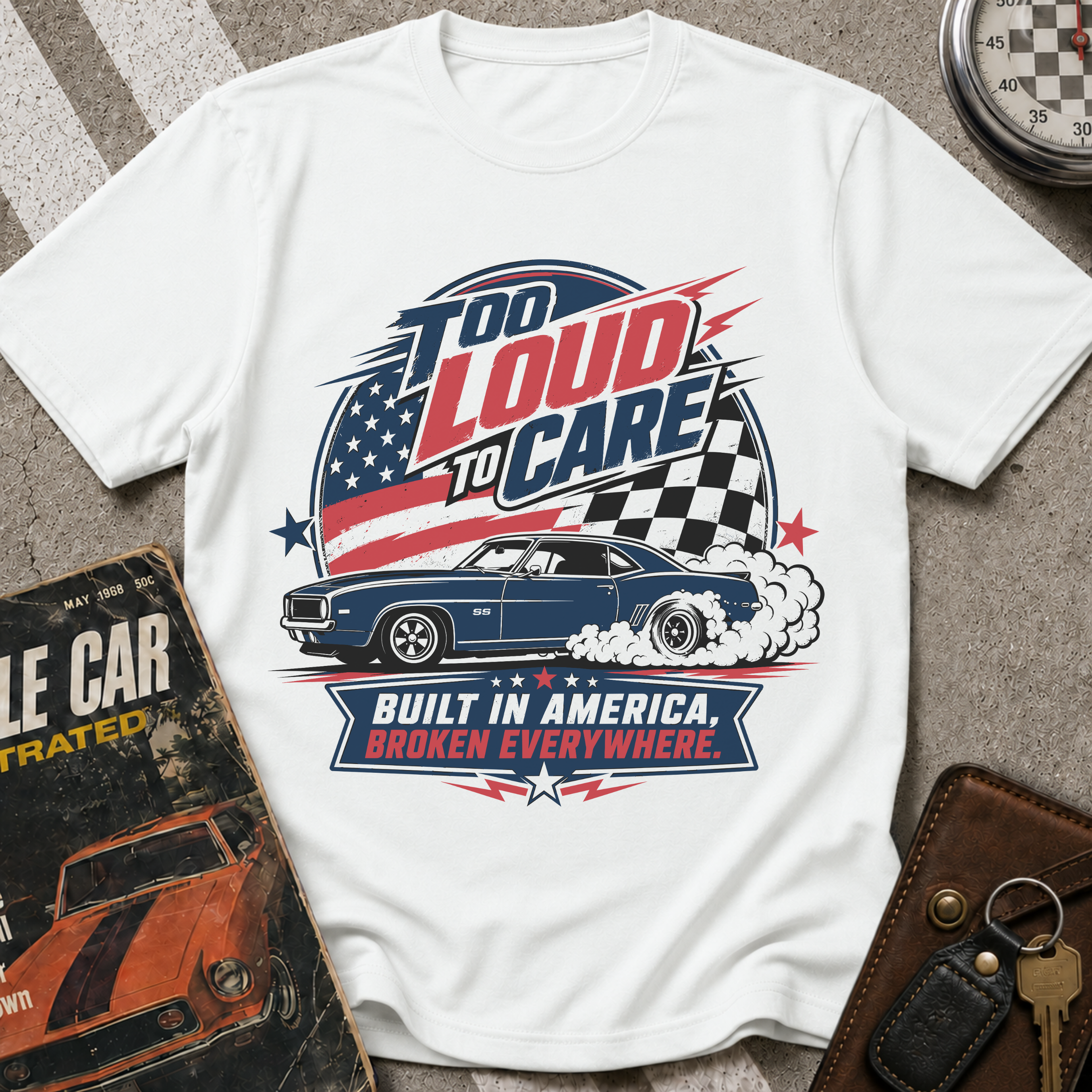 Too Loud To Care T-Shirt