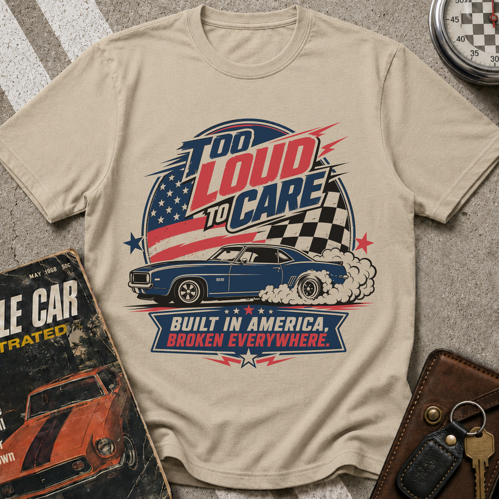 Too Loud To Care T-Shirt