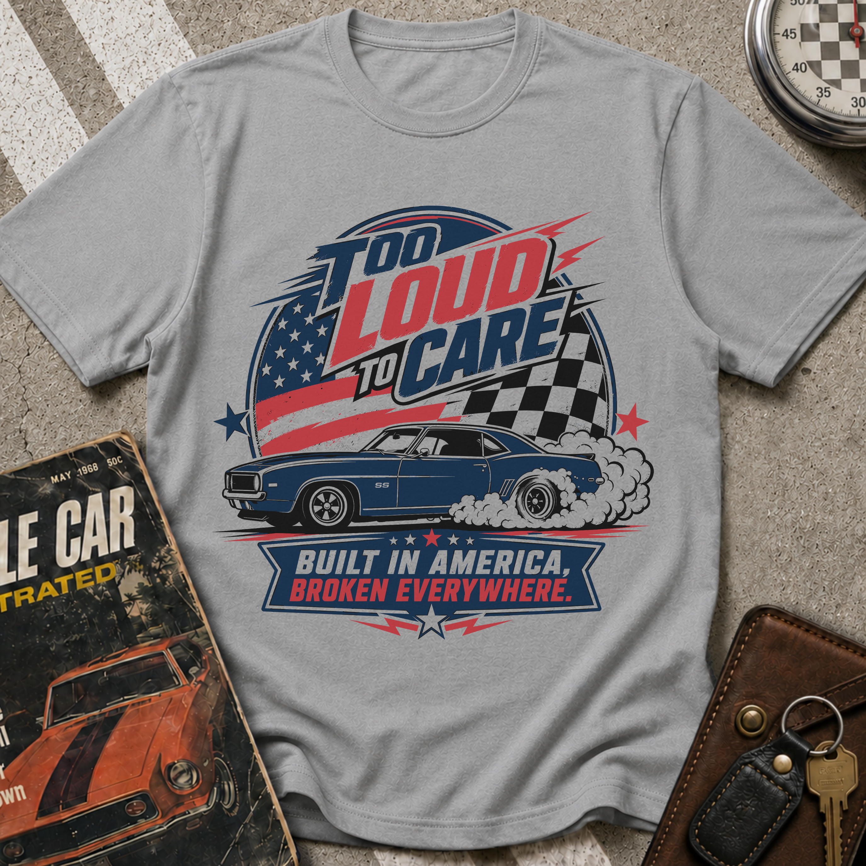 Too Loud To Care T-Shirt