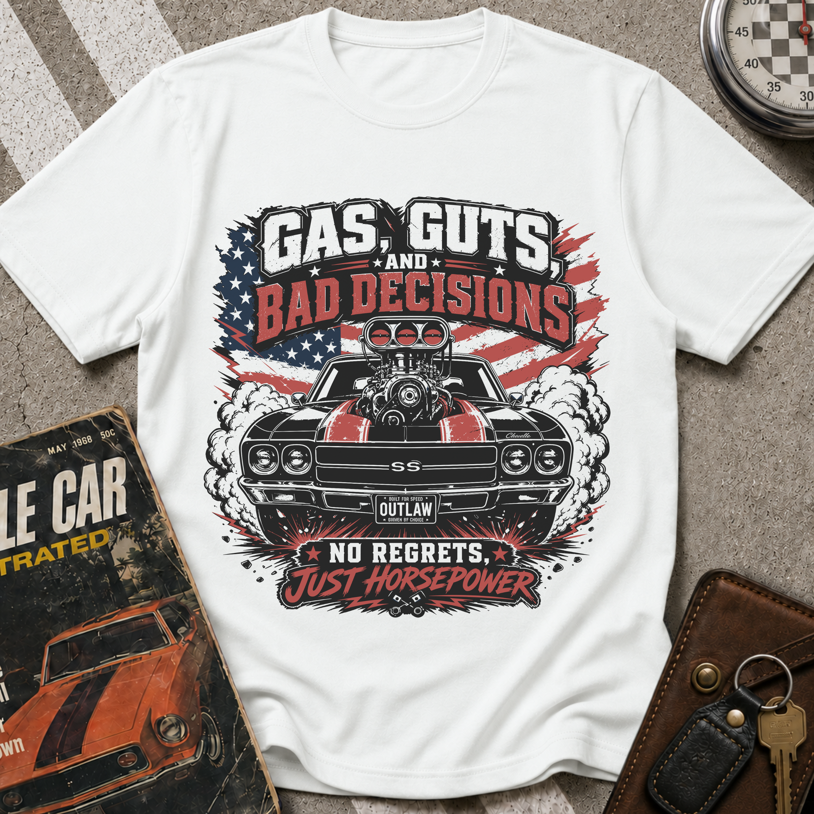 Gas Guts And Bad Decisions T-Shirt