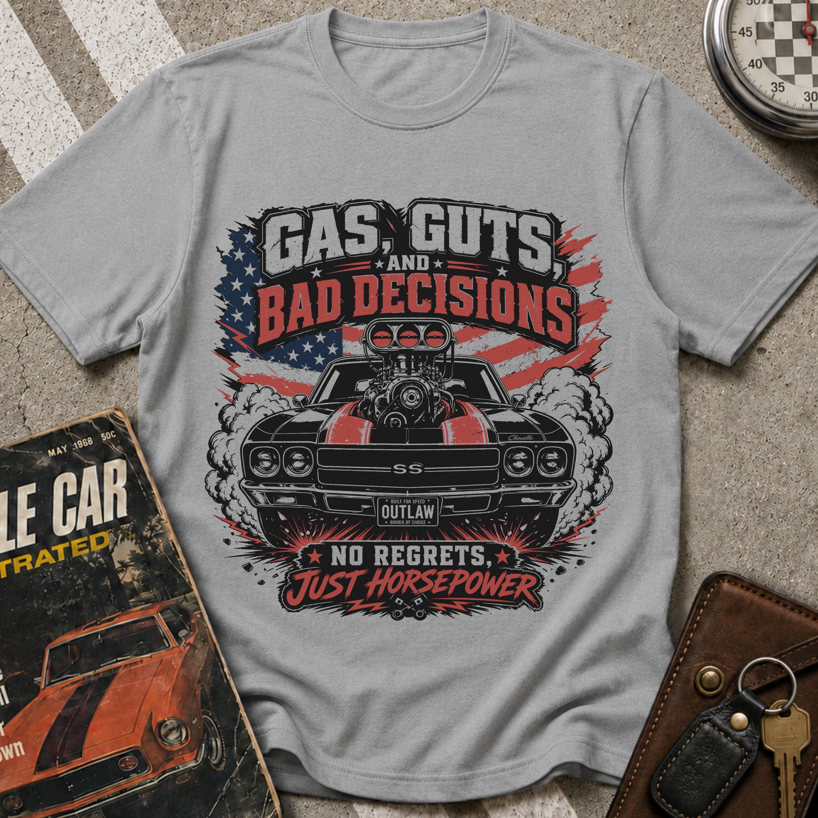 Gas Guts And Bad Decisions T-Shirt