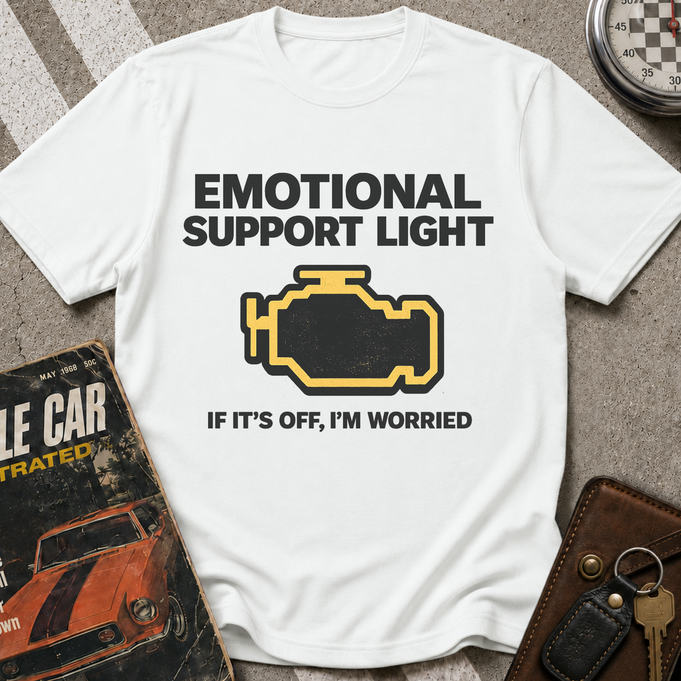 Emotional Support Light T-Shirt