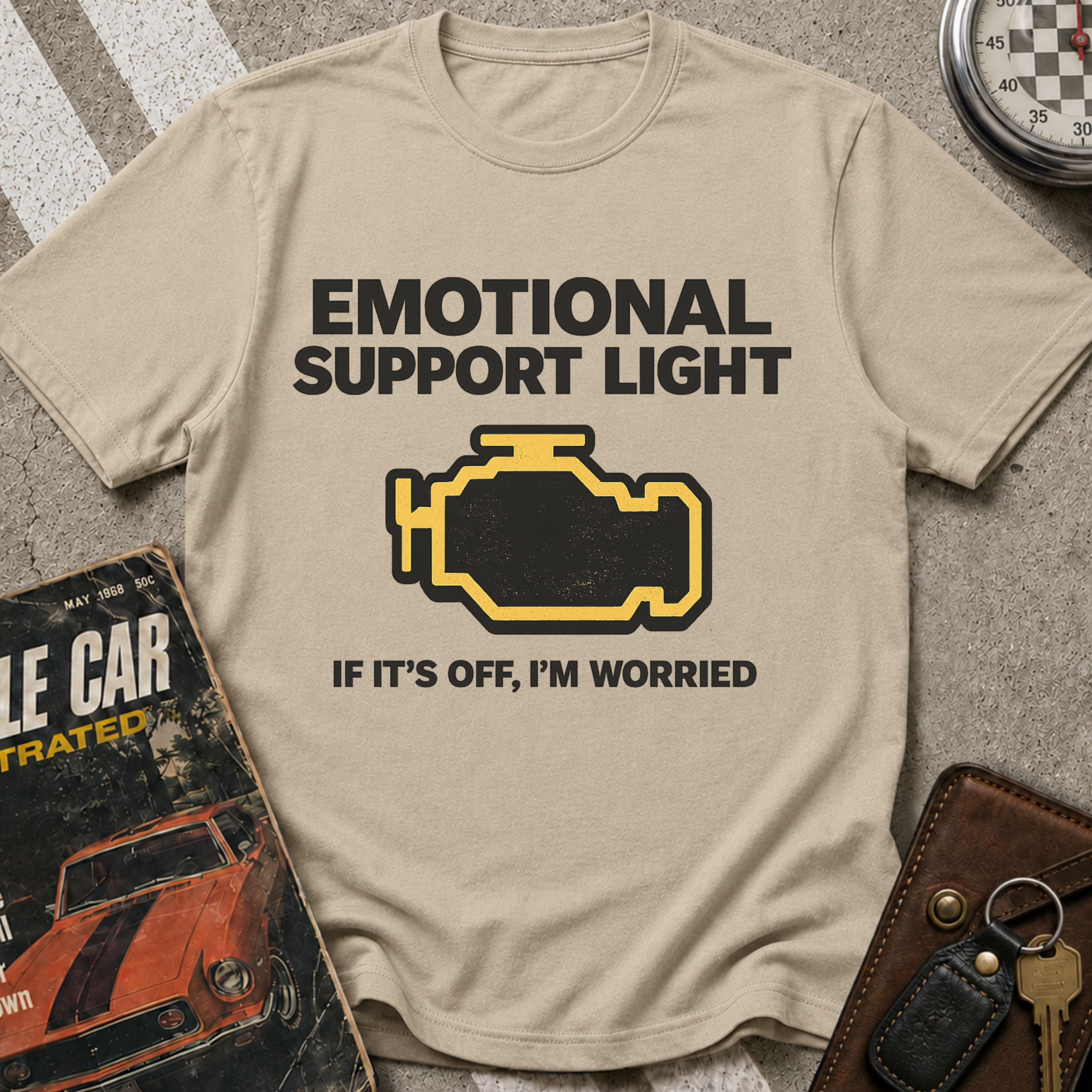 Emotional Support Light T-Shirt