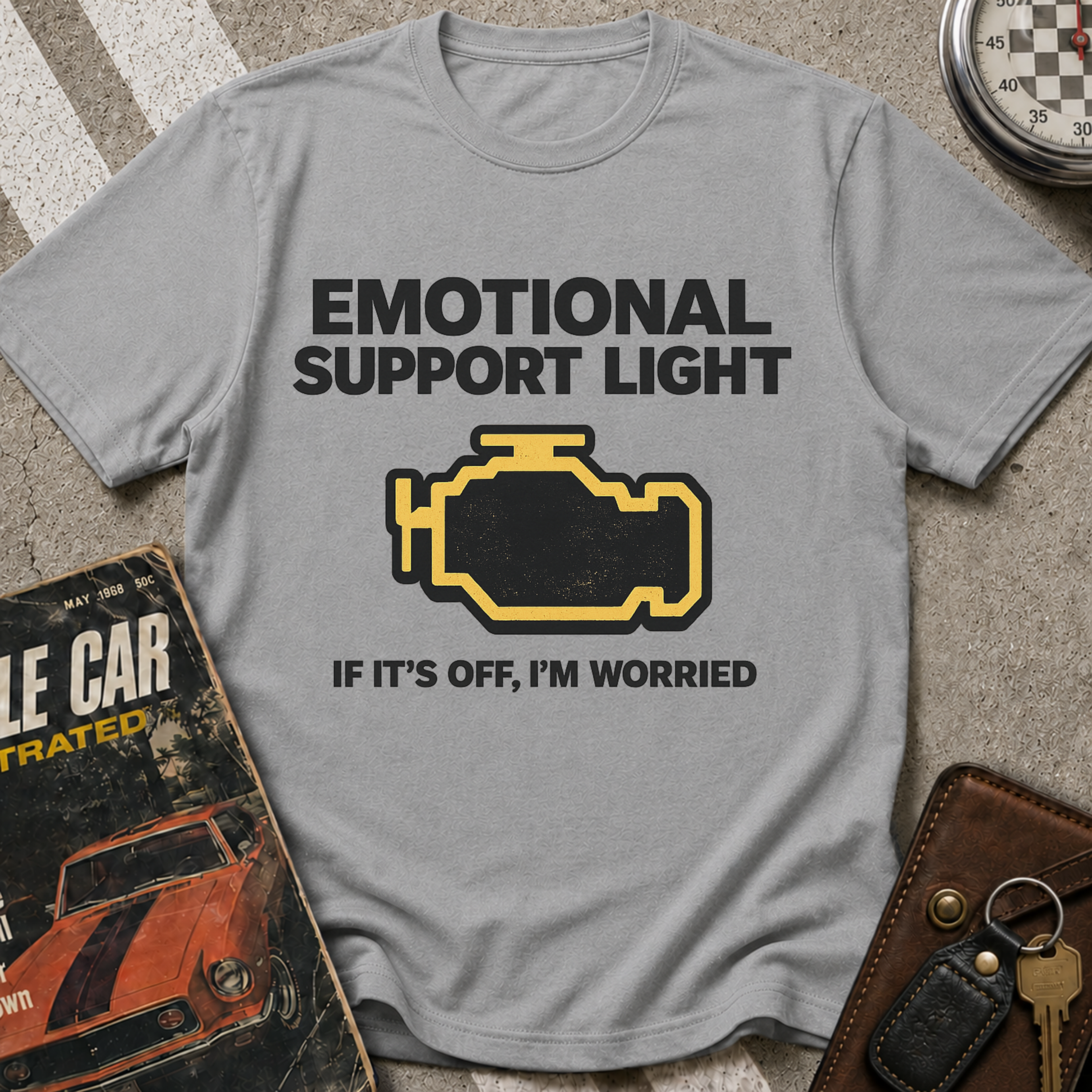 Emotional Support Light T-Shirt